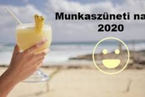 Munkaszüneti napok 2020: ekkor lesznek a hosszú hétvégék 2020-ban